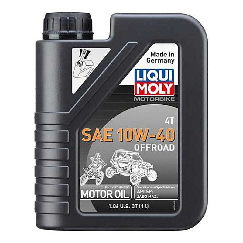 LIQUI MOLY 1L Motorbike 4T SAE 10W40 Offroad
