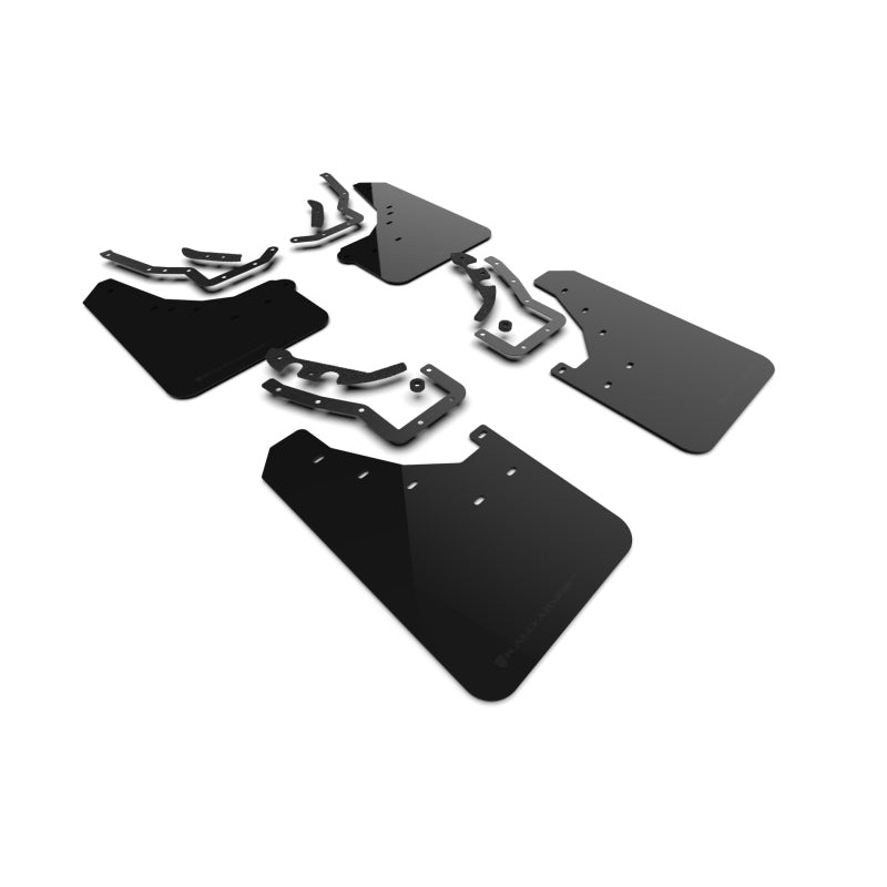 Rally Armor 2024 Toyota Tacoma Gen 4 Black UR Mud Flap w/Metallic Black Logo
