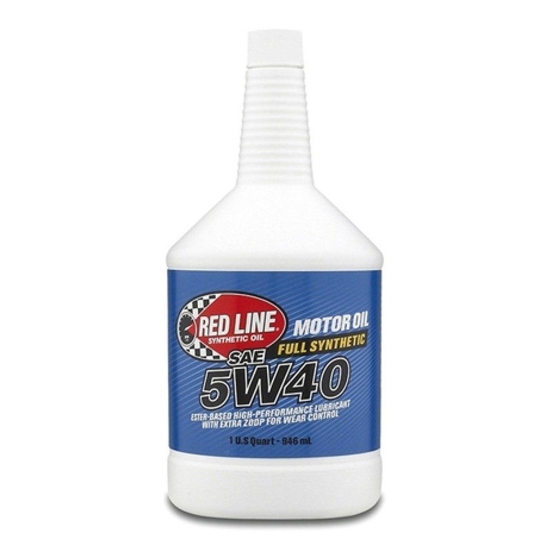 Red Line 5W40 Motor Oil - Quart