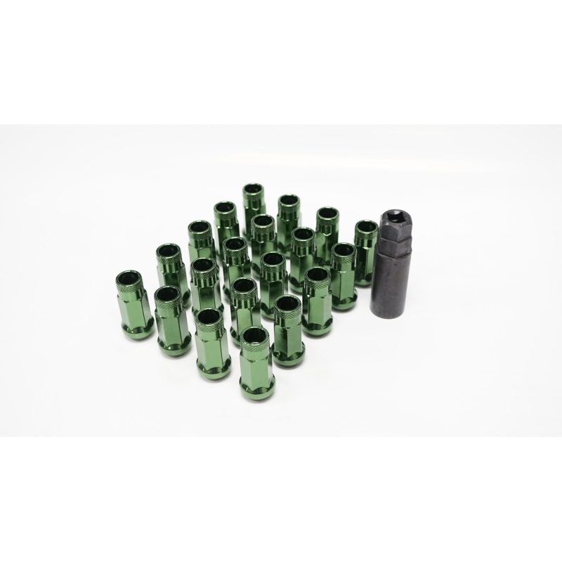Wheel Mate 12x1.50 48mm Muteki SR48 Dark Green Open End Lug Nuts