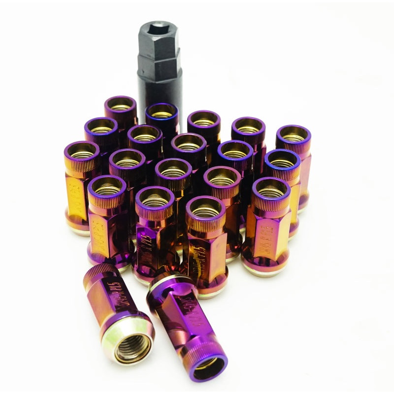 Wheel Mate Muteki SR45R Lug Nut Kit 12x1.5 - Burned Titan