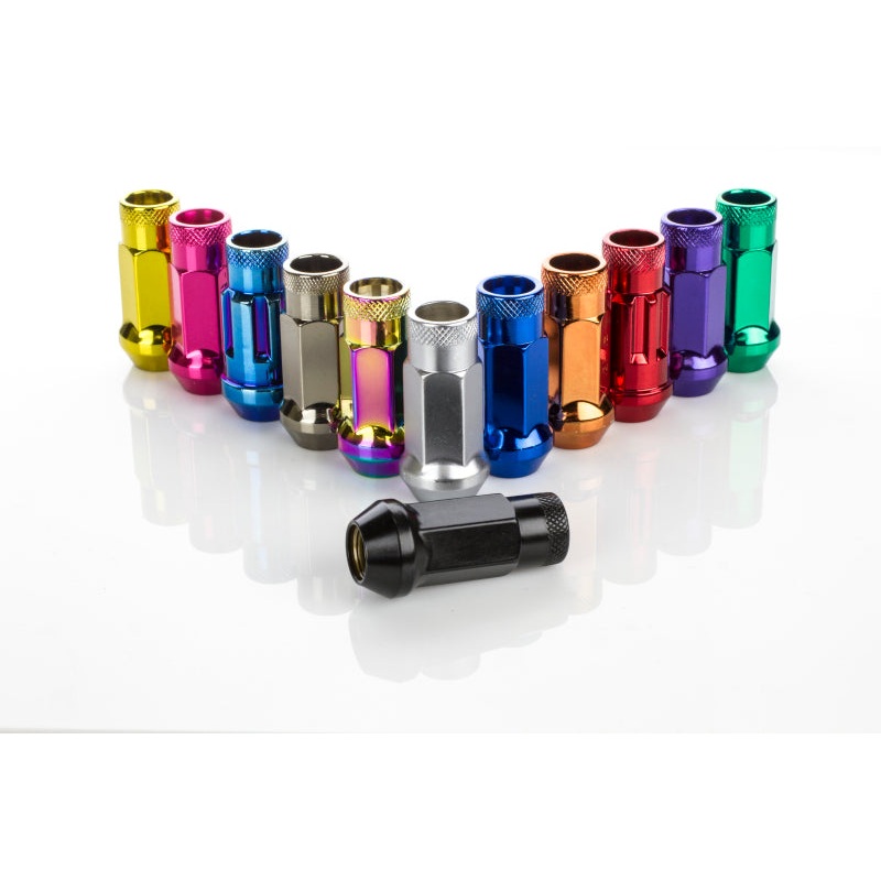 Wheel Mate Muteki SR48 Open End Lug Nuts - Orange 12x1.25 48mm **SPECIAL ORDER - MIN ORDER 60 SETS**