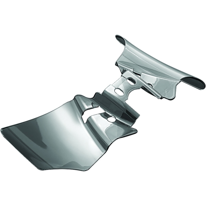 Kuryakyn Saddle Shields Heat Deflectors 99-17 Dyna Models Smoke