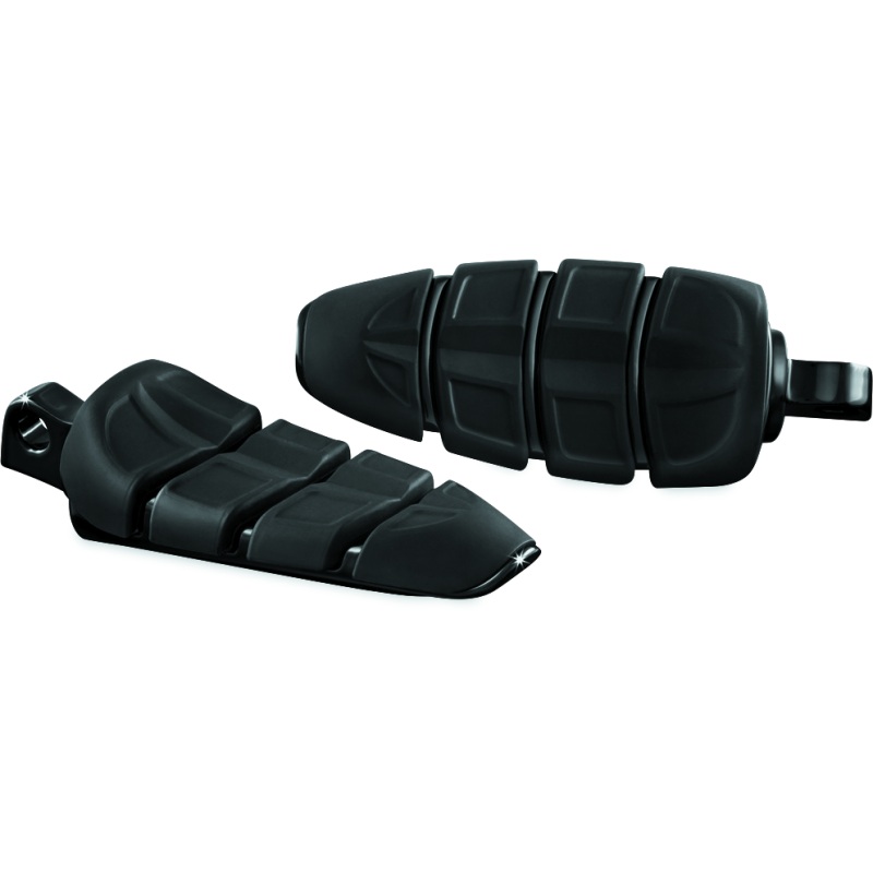 Kuryakyn Kinetic Peg With Male Mount Adapter Gloss Black