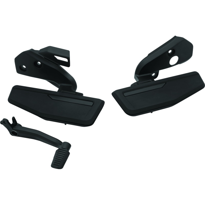 Kuryakyn Omni Driver Floorboard Kit  For GL1800 with DCT Satin Black
