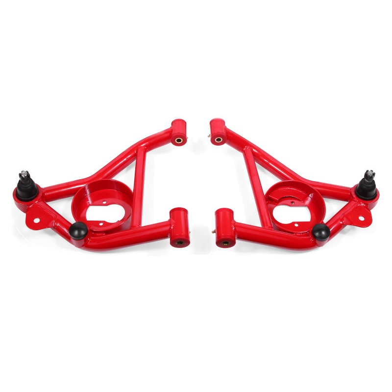 BMR 78-87 G-Body Non-Adj. Lower A-Arms (Polyurethane) - Red