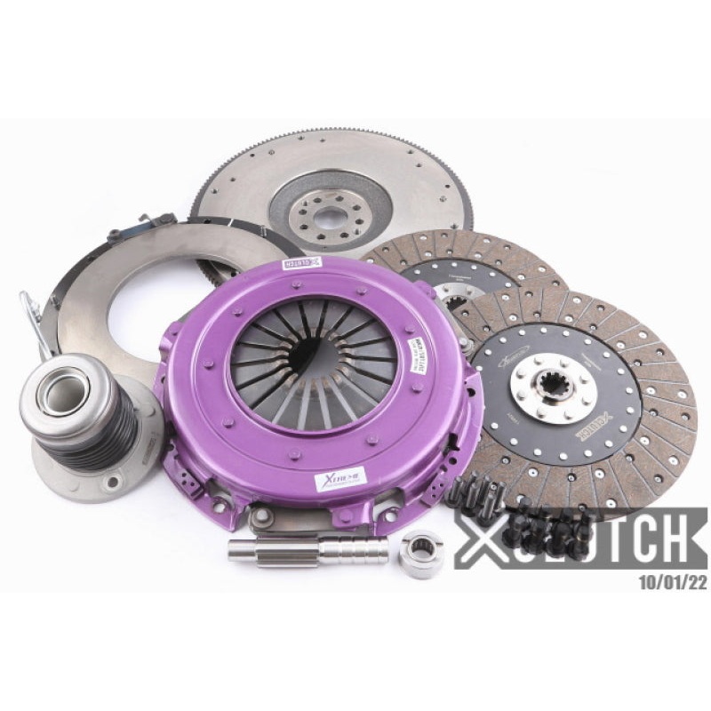 XClutch 05-10 Ford Mustang GT 4.6L 10.5in Twin Solid Organic Clutch Kit