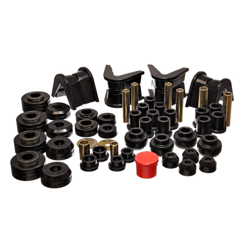 Energy Suspension 73-79 Ford F-150 Pickup 4WD Black Hyper-flex Master Bushing Set