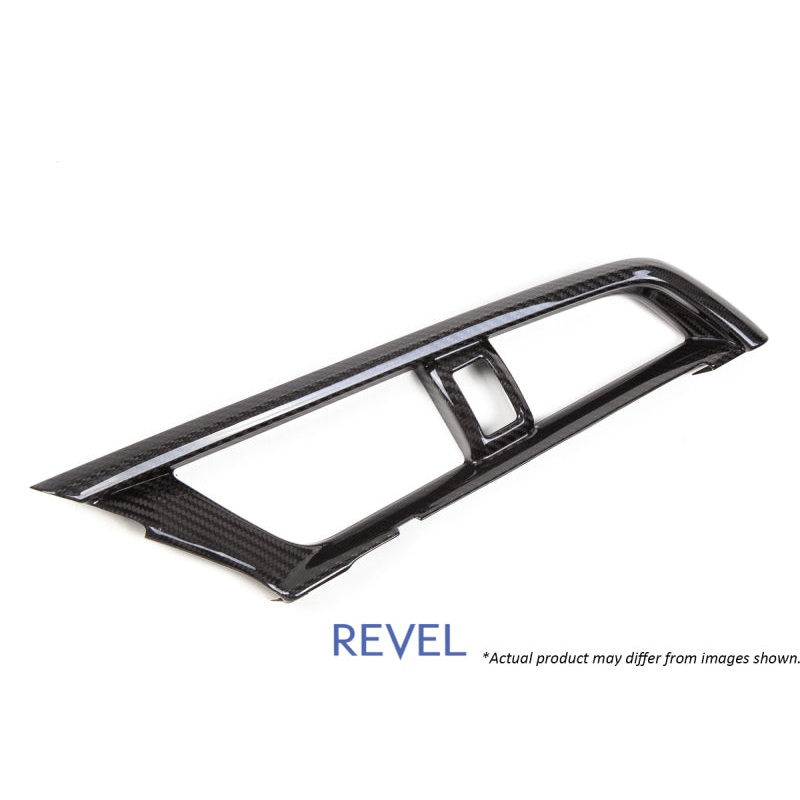 Revel GT Dry Carbon A/C Control Panel Cover 16-18 Honda Civic - 1 Piece