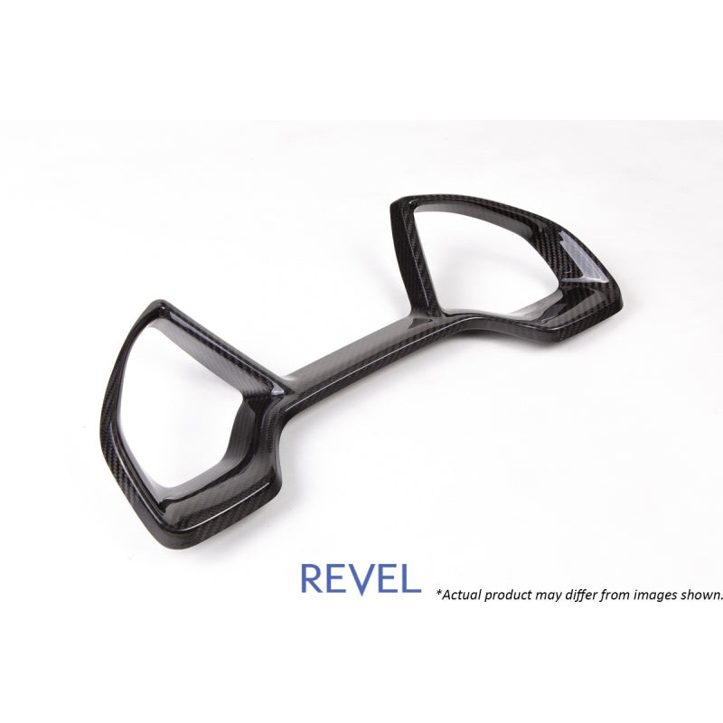 Revel GT Dry Carbon Dash Cluster Cover 16-18 Honda Civic - 1 Piece