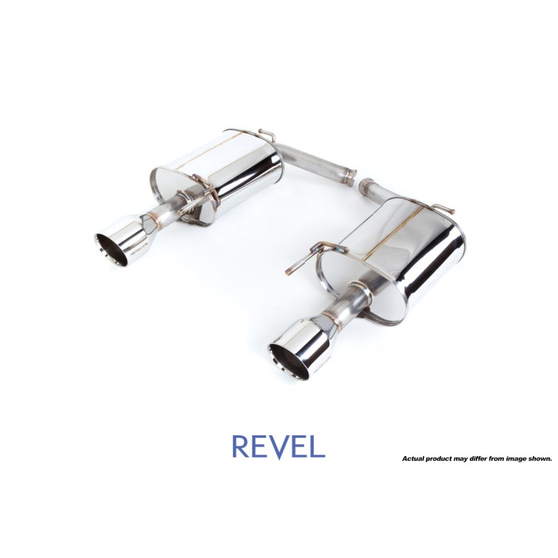 Revel Medallion Touring-S Catback Exhaust - Dual Muffler / Axle Back 07-08 Infiniti G35 Sedan