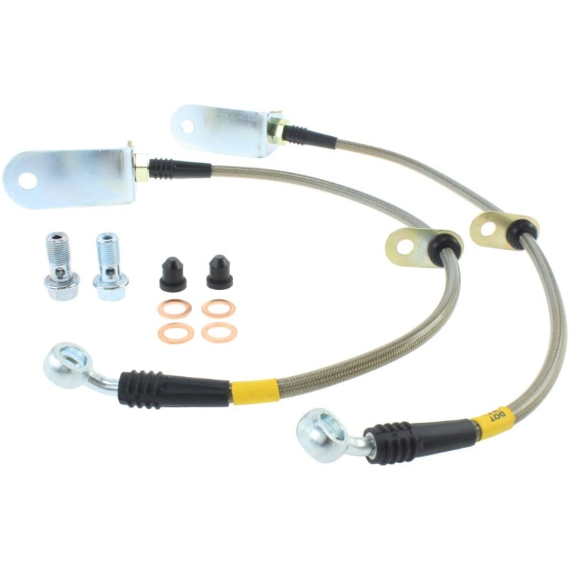StopTech 06-09 Honda Civic EX Rear SS Brake Lines