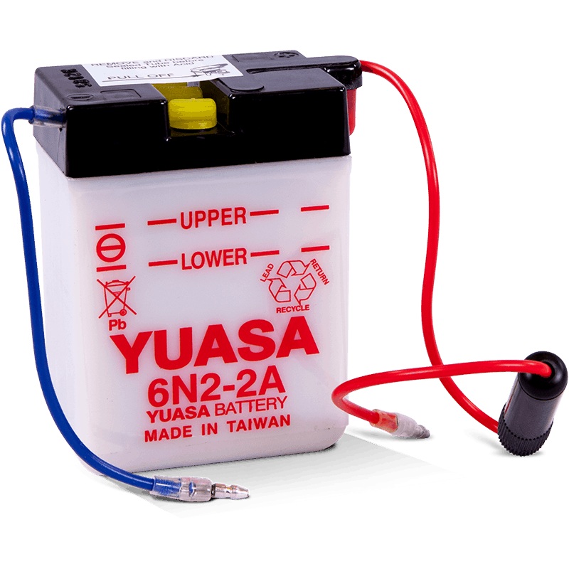 Yuasa 6N2-2A Conventional 6 Volt Battery