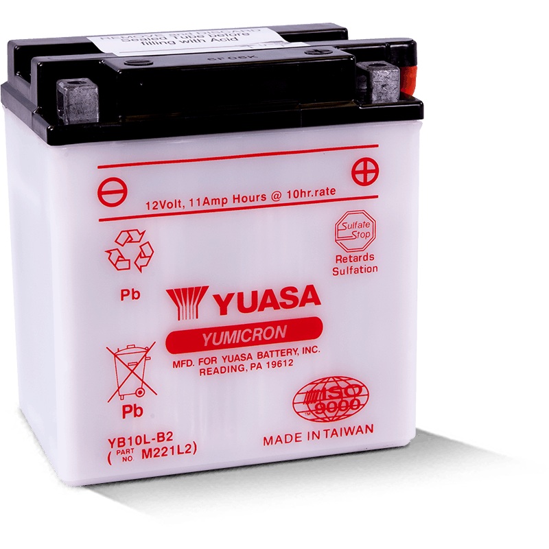 Yuasa YB10L-B2 Yumicron 12 Volt Battery