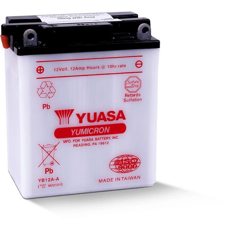 Yuasa YB12A-A Yumicron 12 Volt Battery