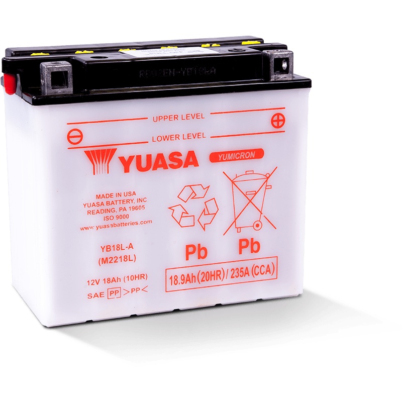 Yuasa YB18L-A Yumicron 12 Volt Battery
