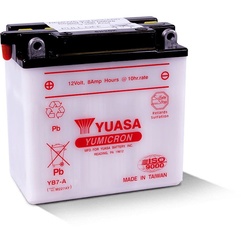 Yuasa YB7-A Yumicron 12 Volt Battery