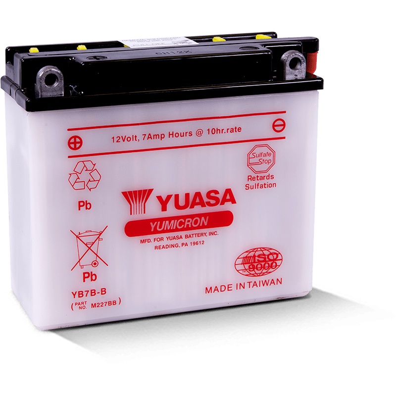 Yuasa YB7B-B Yumicron 12 Volt Battery