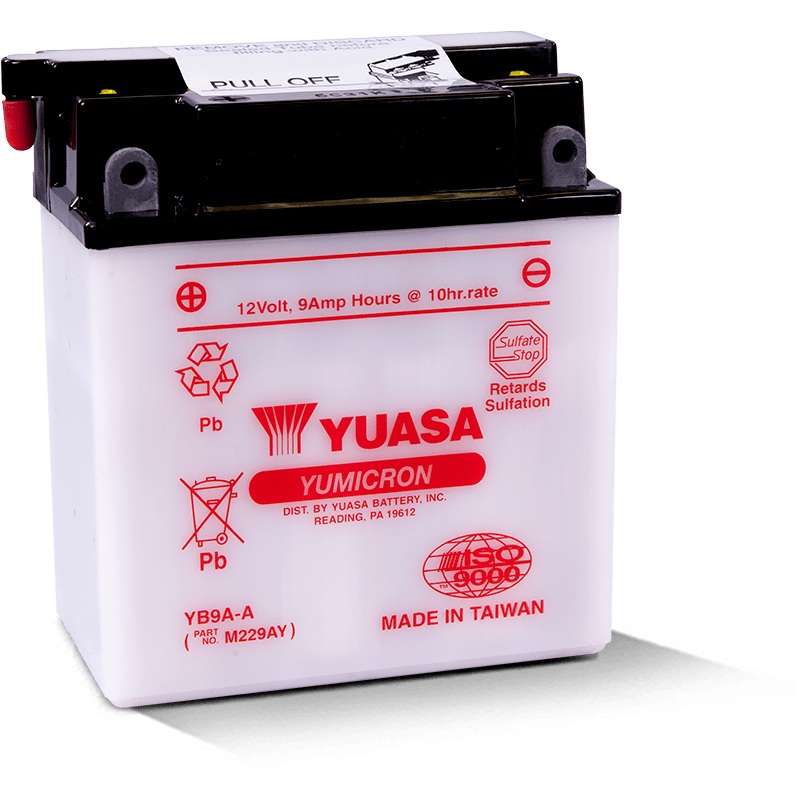 Yuasa YB9A-A Yumicron 12 Volt Battery