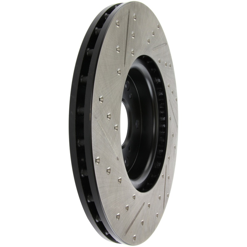 StopTech 04-08 Acura TL (Brembo Caliber) SportStop Slotted & Drilled Left Front Rotor