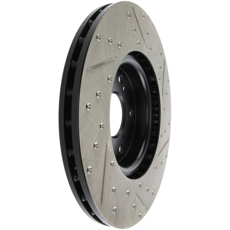 StopTech 04-08 Acura TL (Brembo Caliber) SportStop Slotted & Drilled Right Front Rotor