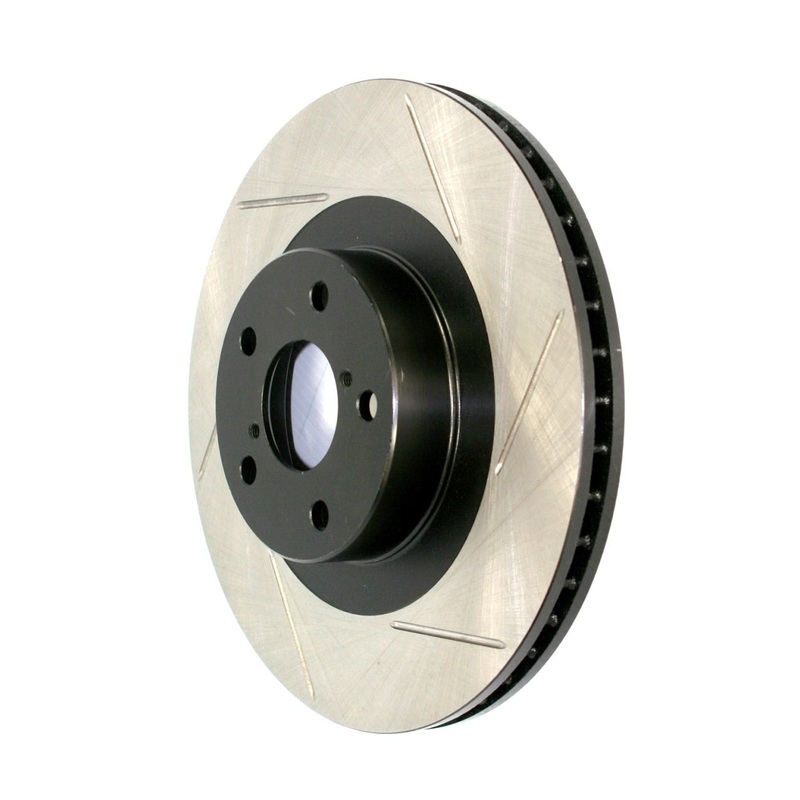 StopTech Power Slot 06-10 Chevrolet Corvette Rear Left Slotted Rotor