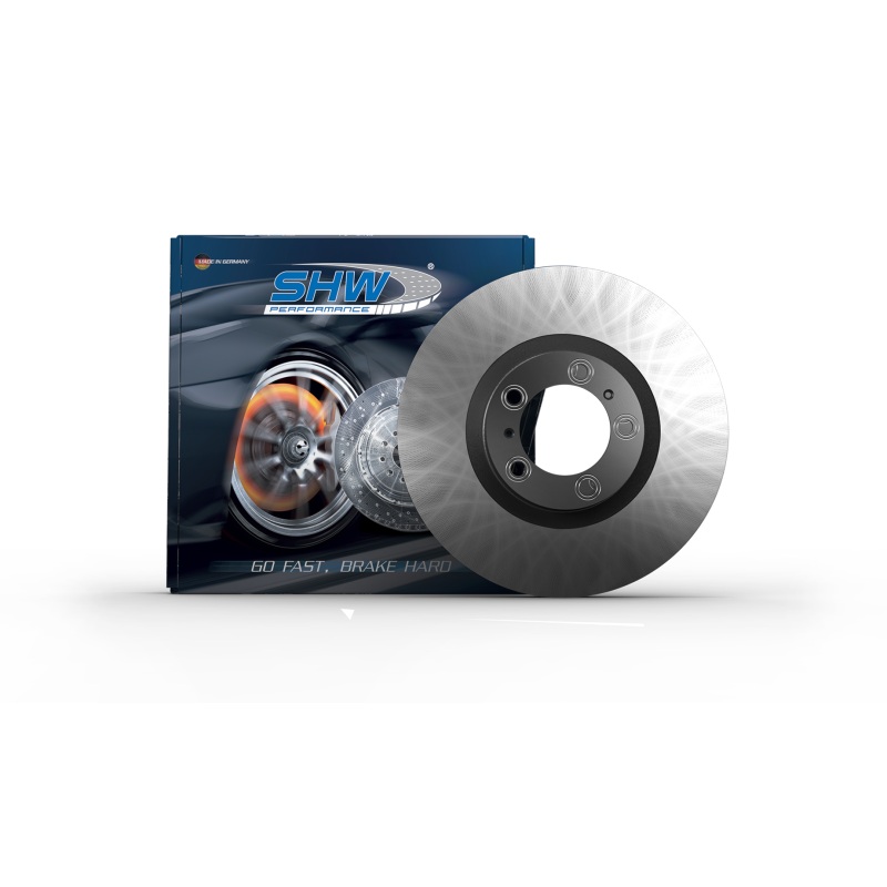 SHW 05-09 Volkswagen Touareg 3.2L/4.2L w/330mm Rotors Left Front Smooth MB Brake Rotor (7L6615301P)