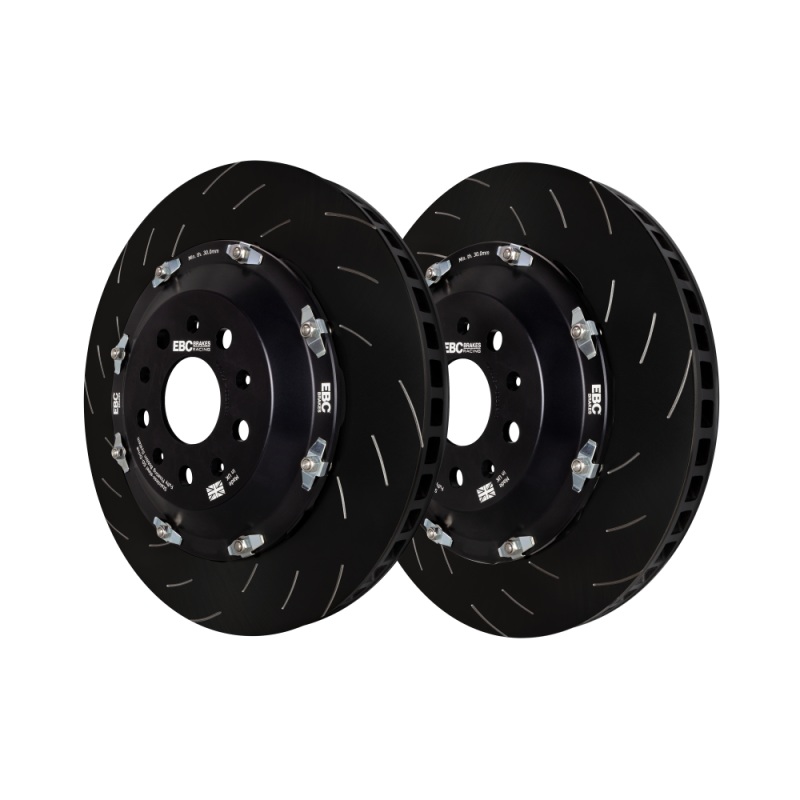 EBC Racing 2020+ Chevrolet Corvette Stingray 6.2L (w/Z51 Perf Package) 2 Piece SG Racing Rear Rotors