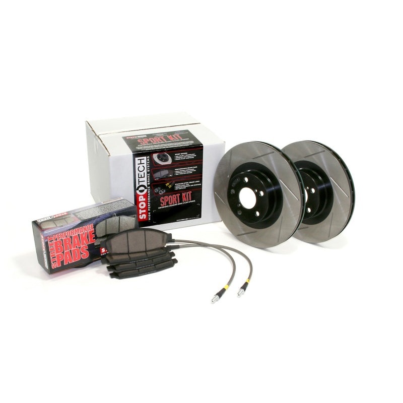 Sport Axle Pack, Slotted, 4 Wheel
