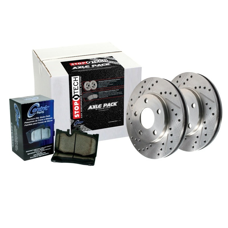 Sport Axle Pack, Slotted, Front