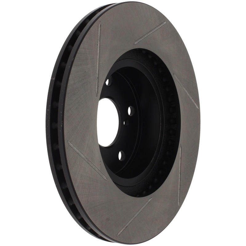 StopTech Power Slot 00-05 Legacy / 7/98-08 Impreza Front Left Sportstop Slotted Rotor