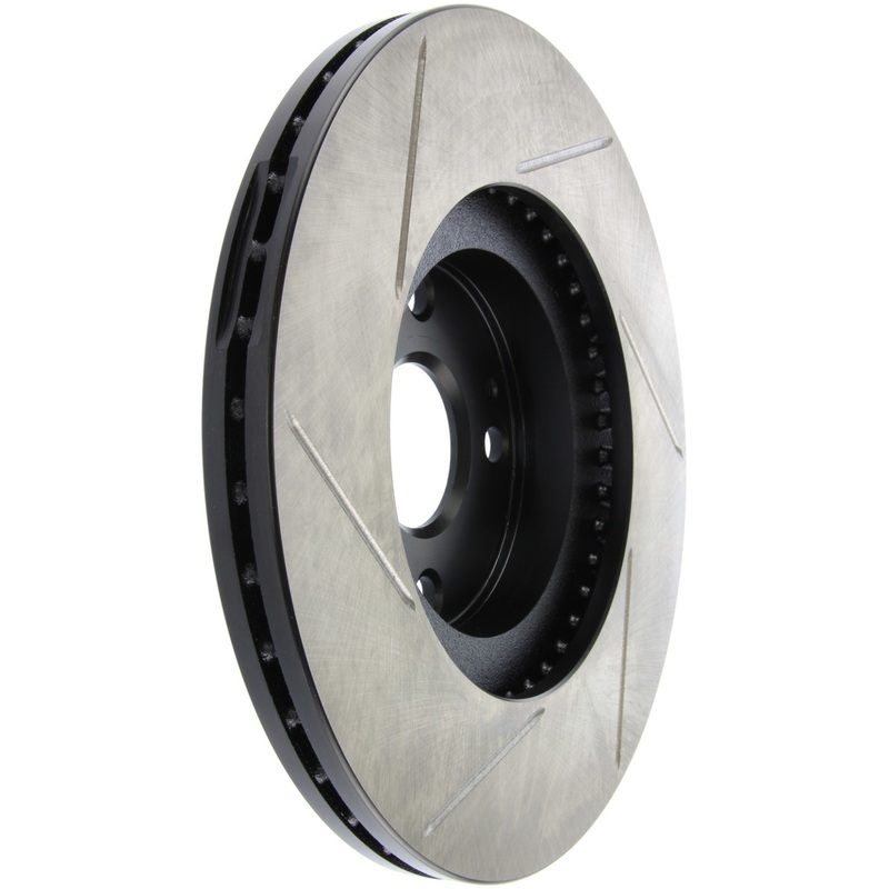 StopTech Power Slot 01-05 Mazda Miata Sport Suspension/Turbo SportStop Slotted Front Left Rotor