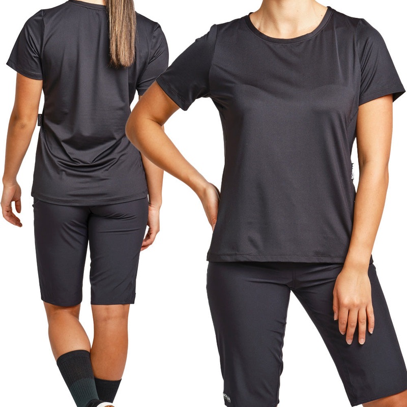 Norman MTB Women's Light-Weight Short Sleeve Tech Tee - Women's M - Black